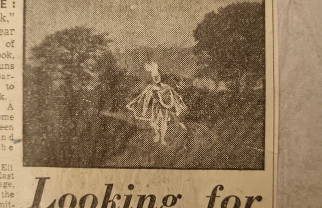 CHRISTMAS GHOSTS AT BARNET AND ENFIELD CHASE WILL - GEOFRREY MANDERVILLE  WALK AGAIN?